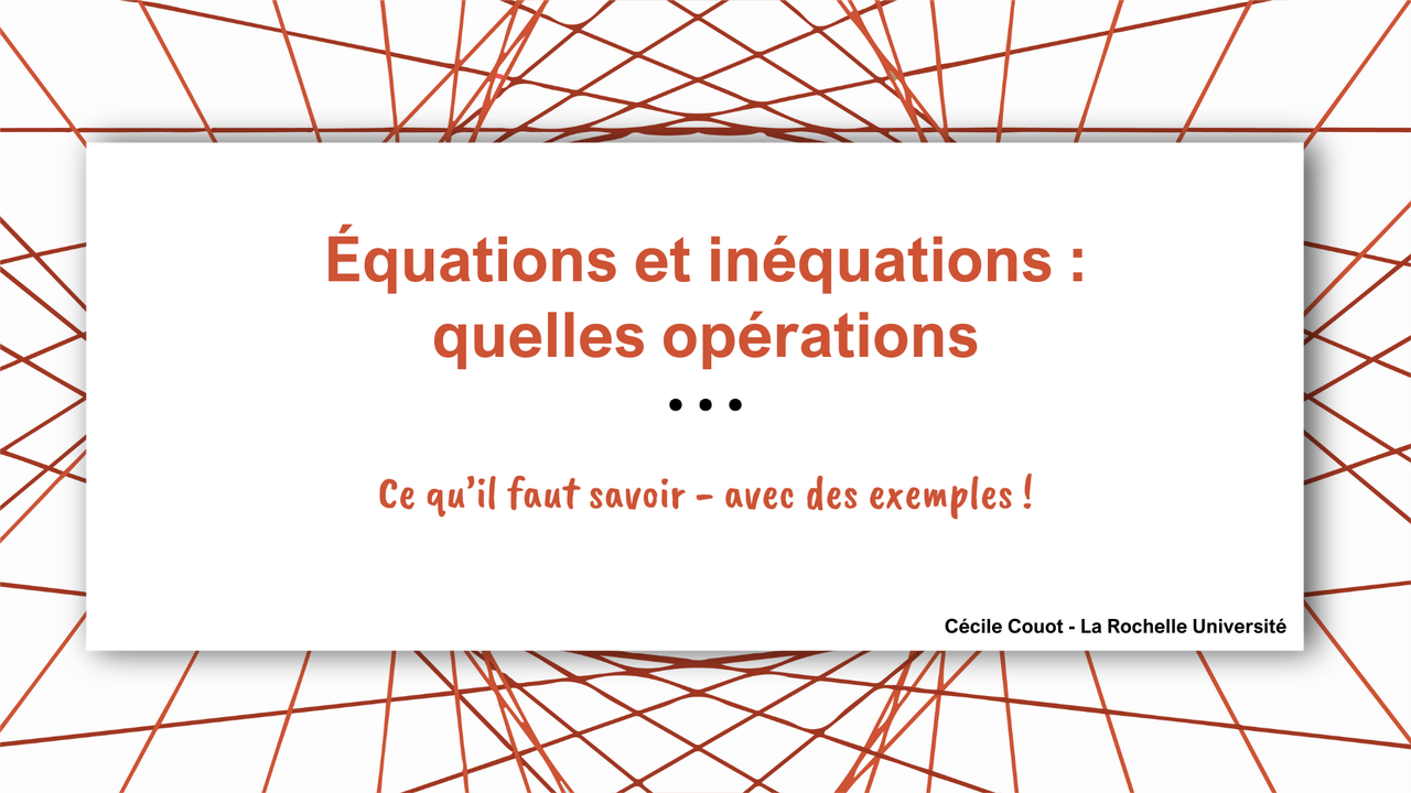 POD Remise à niveau en maths 21 intervalles, équations, et — free download