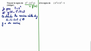 Exemple de résolution d'équation dite 