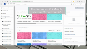 [INFU] Recherche cours MOODLE