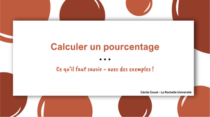 Calculer un pourcentage