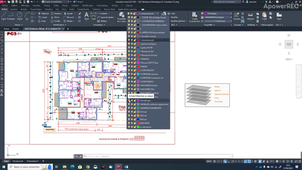 Calques et Organisation du dessin avec Autocad