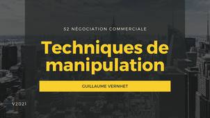 Techniques de manipulation