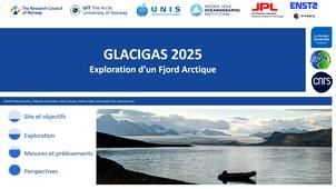 Exploration expérimentale d’un fjord arctique :  mission GLACIGAZ 2025 au Svalbard