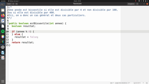 [JAVA] [TD-03] C. If