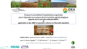 Agroécologie - Croiser les Regards - Casdar Action