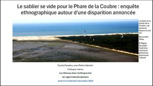 Le sablier se vide pour le Phare de la Coubre : enquête ethnographique autour d’une disparition annoncée