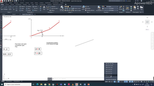 Dessiner des lignes avec des Coordonnées Polaires avec Autocad