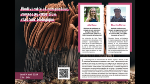 Biodiversité et composteur : voyage au cœur d'un réacteur biologique