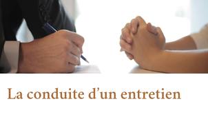 Études Marketing - La conduite d'un entretien