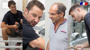 En chantier, l'installation d'une Centrale de Traitement d'Air (CTA) à La Rochelle Université