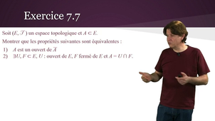 Topologie 7 : Adhérence, intérieur, frontière... Partie 2/2 : Intérieur et Frontière