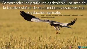 Agroécologie - Croiser les Regards - Y. Cartailler