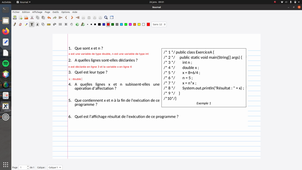 [JAVA] [TD-03] A. Types primitifs