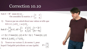 Topologie 10 : Correction des exercices