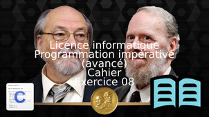 Programmation impérative (avancé) - Cahier - Exercice 08