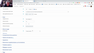 Tutoriel 3 Moodle: Construire et paramétrer un test pour l'évaluation en langue étrangère
