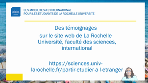 JPO 2021 faculté des sciences Relations Internationales