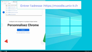 Comment acceder à MOODLE