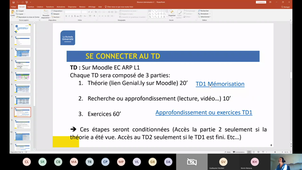 Réunion intervenants L1 EC ARP