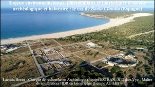 Enjeux environnementaux, patrimoniaux et touristiques d’un site archéologique et balnéaire : le cas  de Baelo Claudia (Espagne)