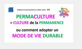 Initiation à la Permaculture : cours n°5 sur 6 - Design