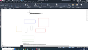 Les voiries de l'IUT avec Autocad