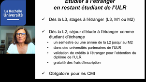 Rentrée L1 septembre 2020 Informations Relations Internationales