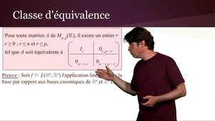 Matrices équivalentes et semblables