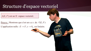 Espace vectoriel des matrices