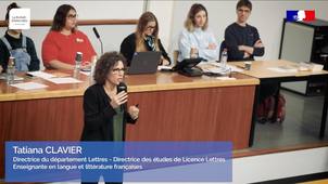 Forum des ancienn·es étudiant·es Licence Lettres - édition 2023/2024