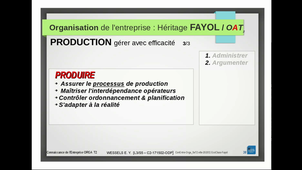 Conn. d'Entr. Tome 2 : ORGANISATION / Management, héritage H.FAYOL