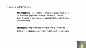 Cours Physiologie de l'effort - la thermophysiologie- cours n°4