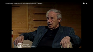 Pierre Boulez: Mon souci principal, c'est la création