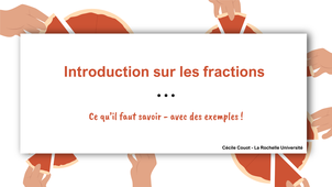 Introduction sur les fractions