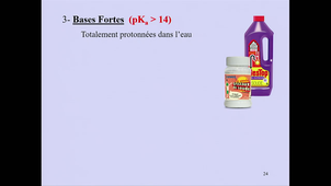 Chimie 2 :  fin du cours acide-base