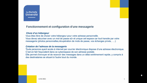TP3 Module PIX INTERAGIR , Messagerie