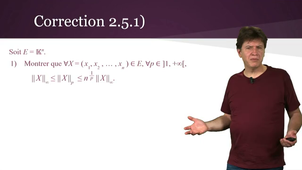 Topologie 2 : Normes / Correction des exercices