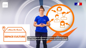 La Maison De l'Étudiant, Espace Culture - Service Rapide
