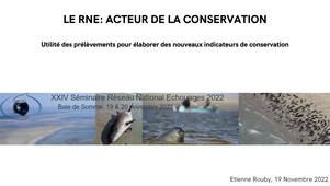 7_Utilité des prélèvements issus du RNE dans l'élaboration d'indicateurs de conservation