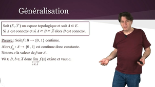 Topologie 12 : connexité . Partie2/3 : Connexité par arcs.