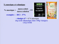 Accompagnement en chimie pour ST. Cours n°2 (seconde partie)